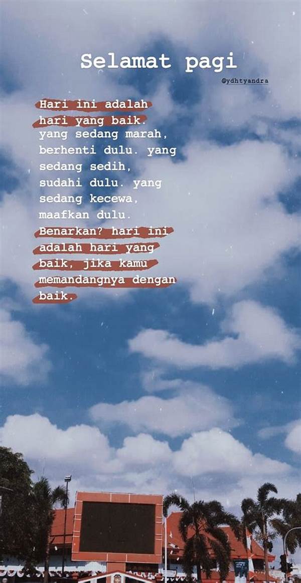 Caption Fb Pro Pagi Hari