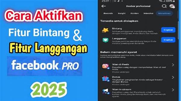 Cara Aktifkan Fitur Fb Pro