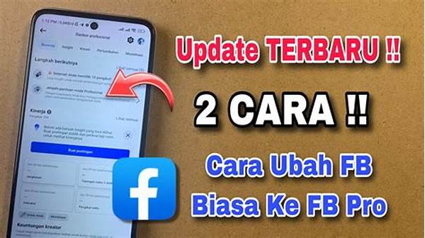 Cara Beralih Dari Fb Biasa Ke Fb Pro