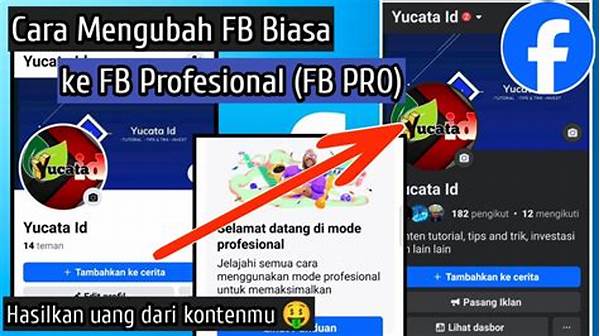 Cara Mengubah Fb Biasa Menjadi Fb Pro