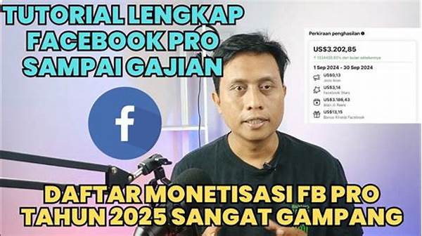 Cara Monetisasi Fb Pro 2025