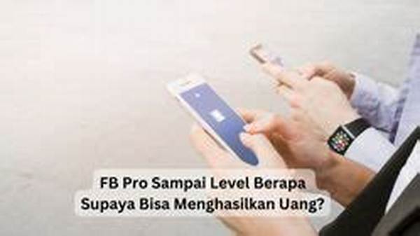 Sampai Level Berapa Fb Pro