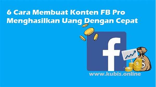 Cara Buat Konten Fb Pro Menghasilkan Uang