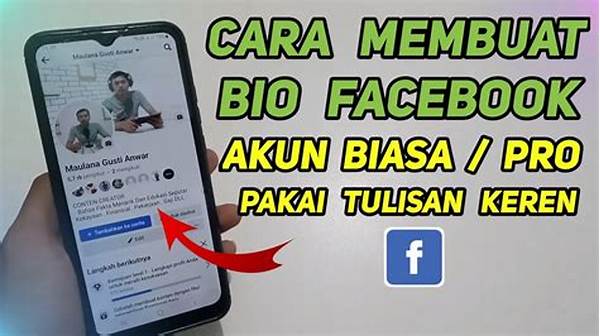 Cara Menambahkan Bio Di Fb Pro