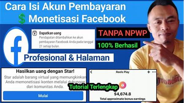 Cara Menyiapkan Akun Pembayaran Fb Pro