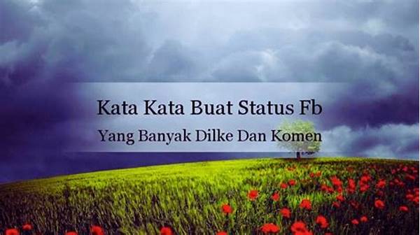 Kata Kata Untuk Status Fb Pro