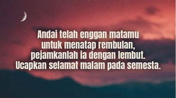 Kata2 Selamat Malam Di Fb Pro