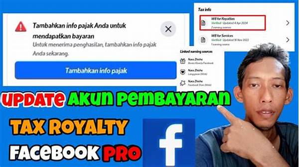 Menambahkan Info Pajak Fb Pro