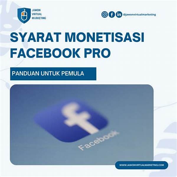 Syarat Bisa Monetisasi Fb Pro