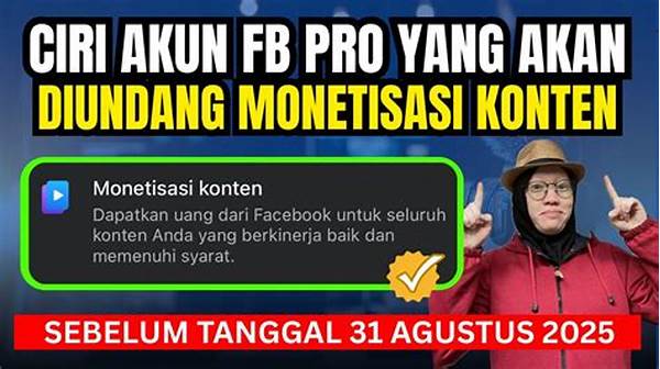 Tanda Tanda Akun Fb Pro Di Monetisasi