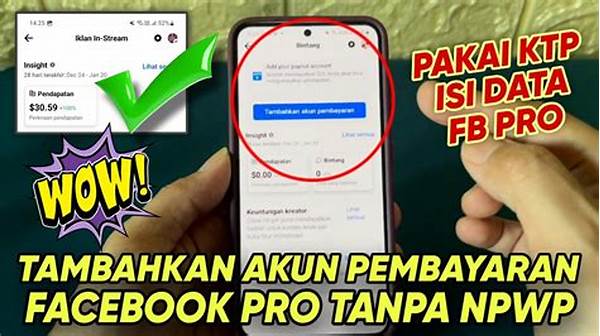 Cara Mendaftar Akun Pembayaran Fb Pro Tanpa Npwp