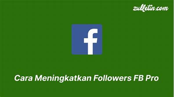 Cara Meningkatkan Follower Fb Pro