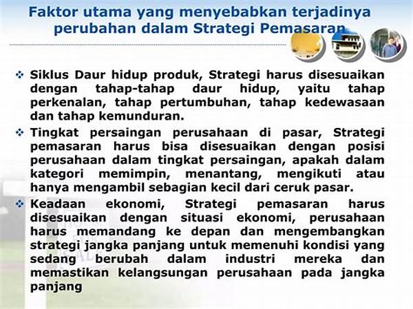 Pemasaran Produk Harus Disesuaikan Dengan