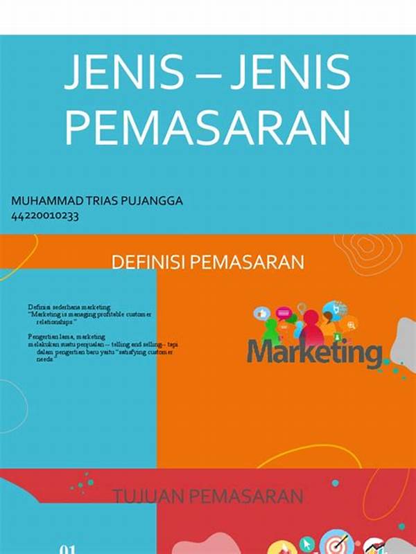 Sebutkan Jenis Jenis Pemasaran