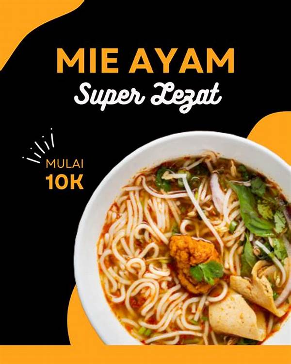 Strategi Pemasaran Bisnis Mie Ayam