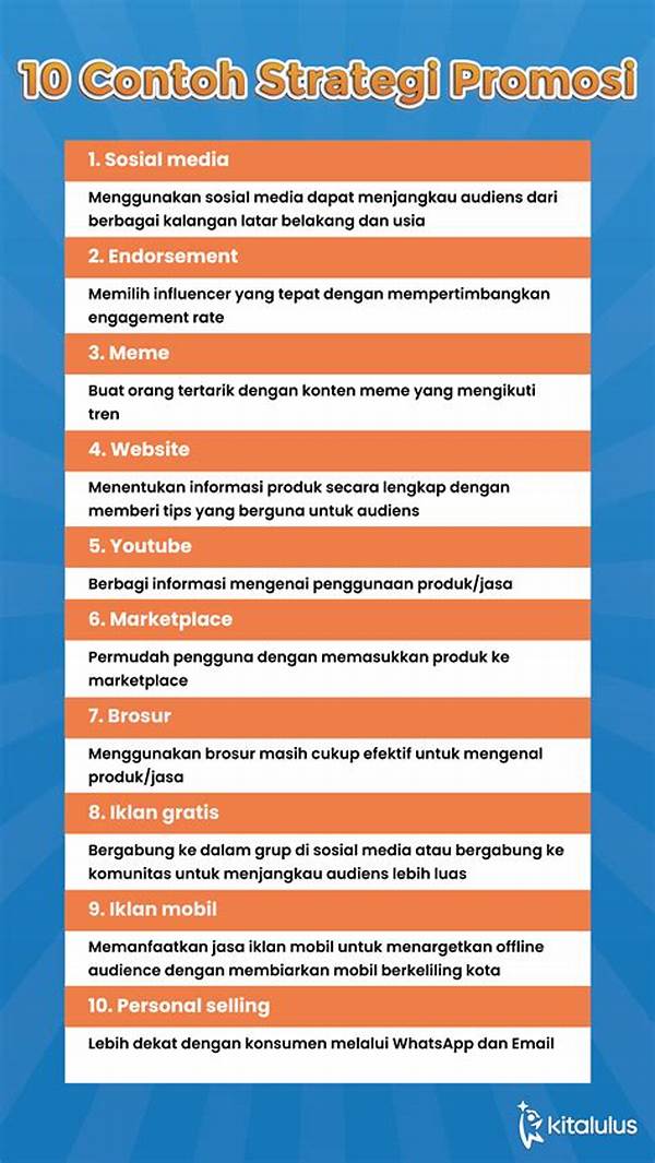 Strategi Promosi