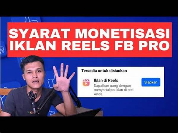 Syarat Monetisasi Iklan Reels Fb Pro
