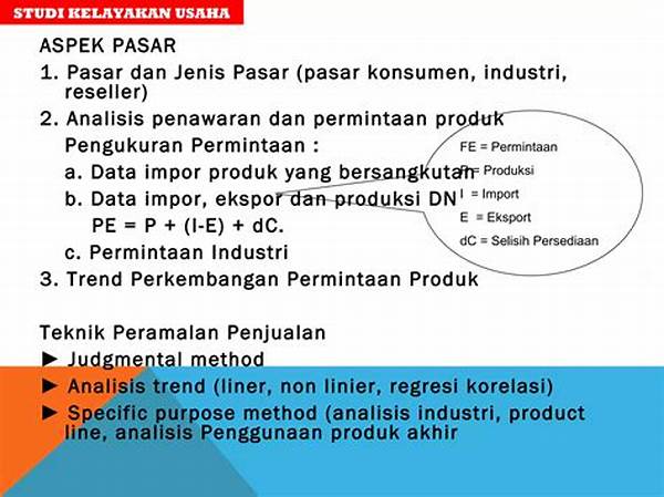 Analisis Pasar Pemasaran Studi Kelayakan Bisnis