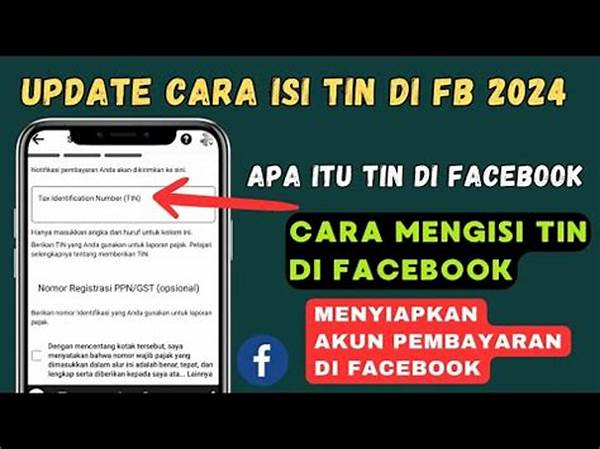 Cara Isi Tin Fb Pro