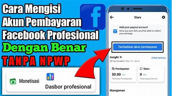 Cara Mengisi Akun Pembayaran Fb Pro Tanpa Npwp