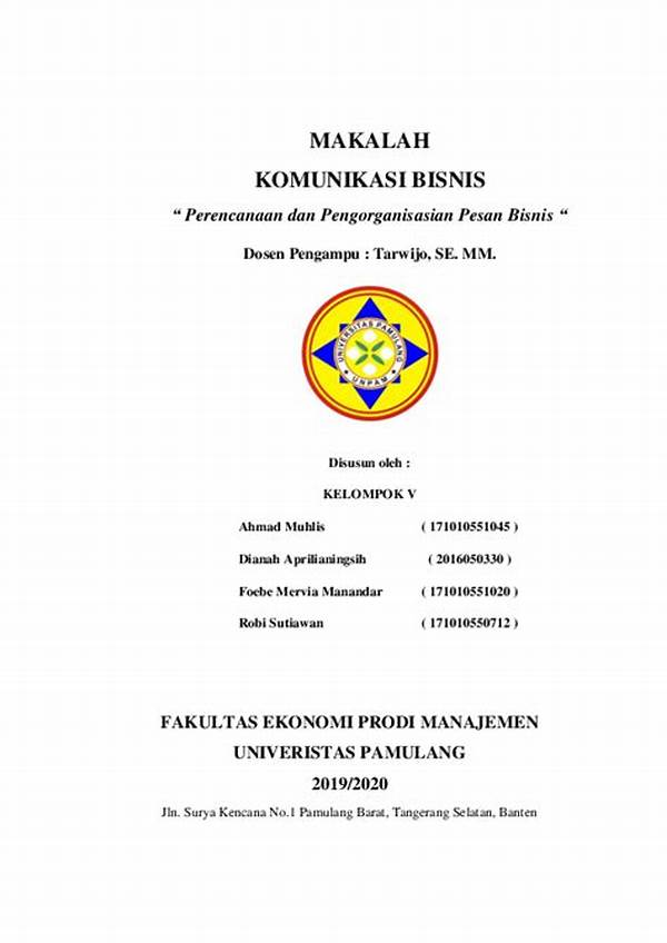 Makalah Komunikasi Bisnis Dalam Pemasaran