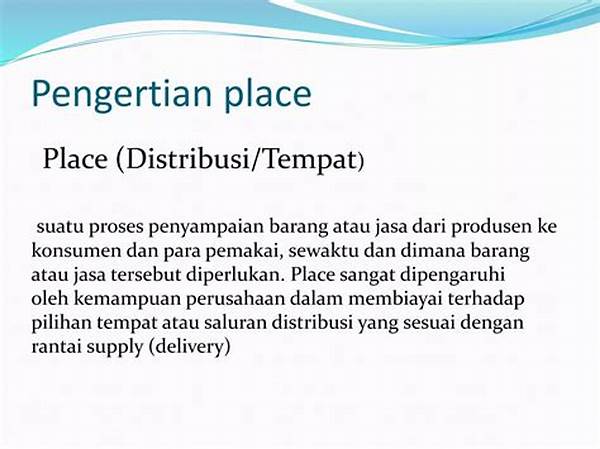 Pengertian Place