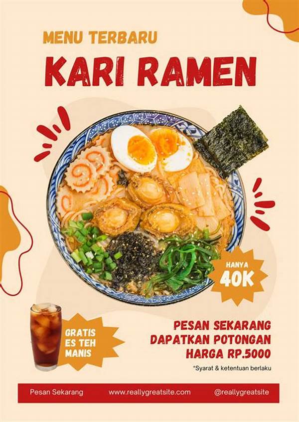 Flyer Produk Makanan