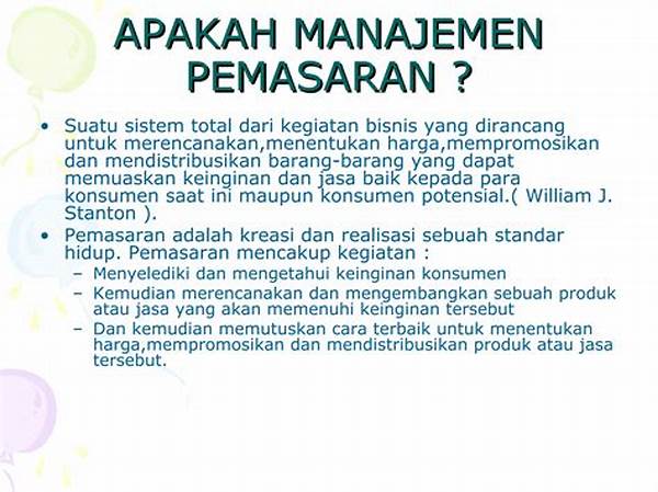 Apakah Yang Dimaksud Dengan Pemasaran
