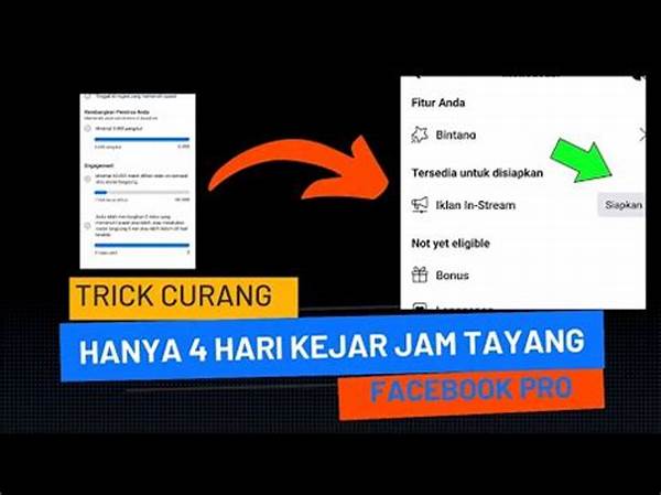 Cara Kejar Jam Tayang Fb Pro
