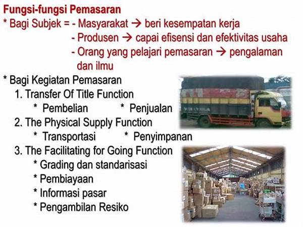 Fungsi-fungsi Pemasaran