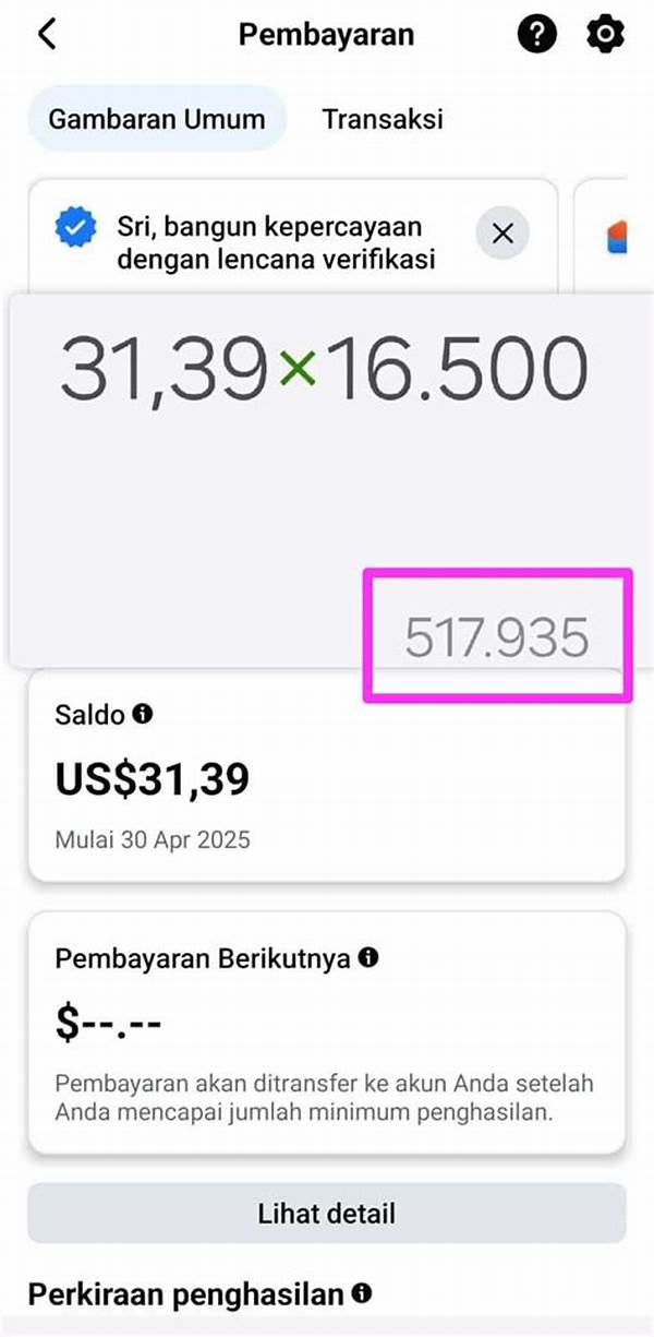 Jumlah Minimum Pembayaran Fb Pro