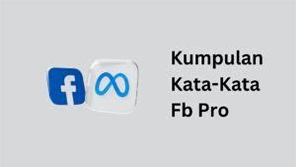 Kata Kata Buat Pemula Fb Pro