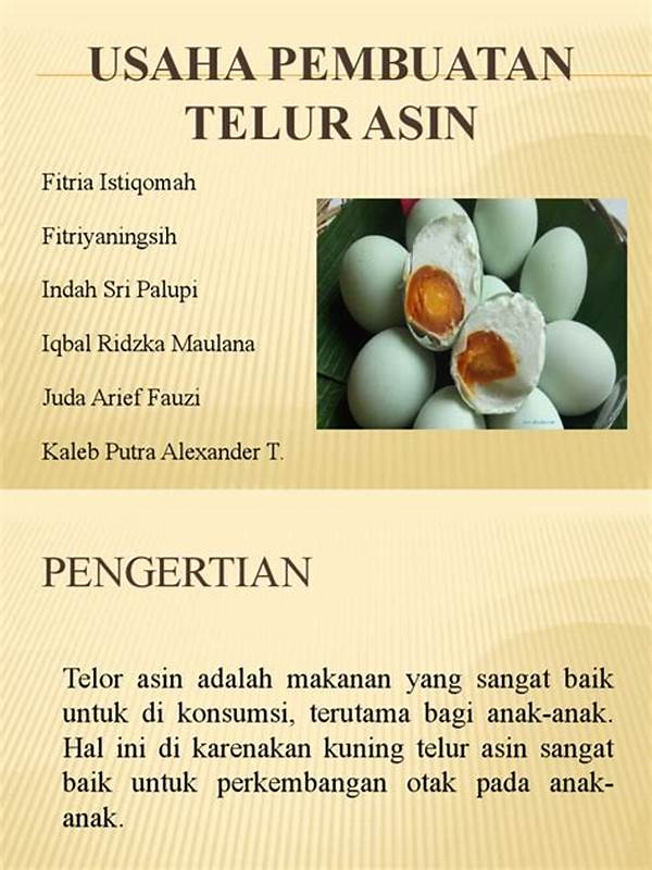 Strategi Pemasaran Telur Asin