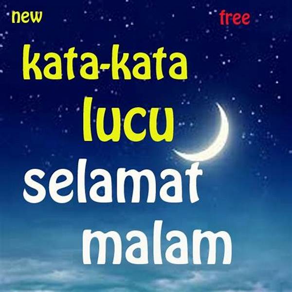 Ucapan Selamat Malam Untuk Fb Pro